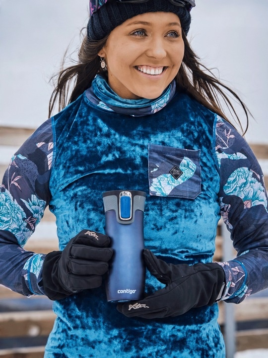 Kubek termiczny Contigo West Loop 2.0 470ml Autoseal - Granatowy