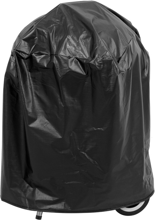 GRILL OGRODOWY WĘGLOWY RUSZT STALOWY OKRĄGŁY 41CM POKRYWA Z POKROWCEM LUND