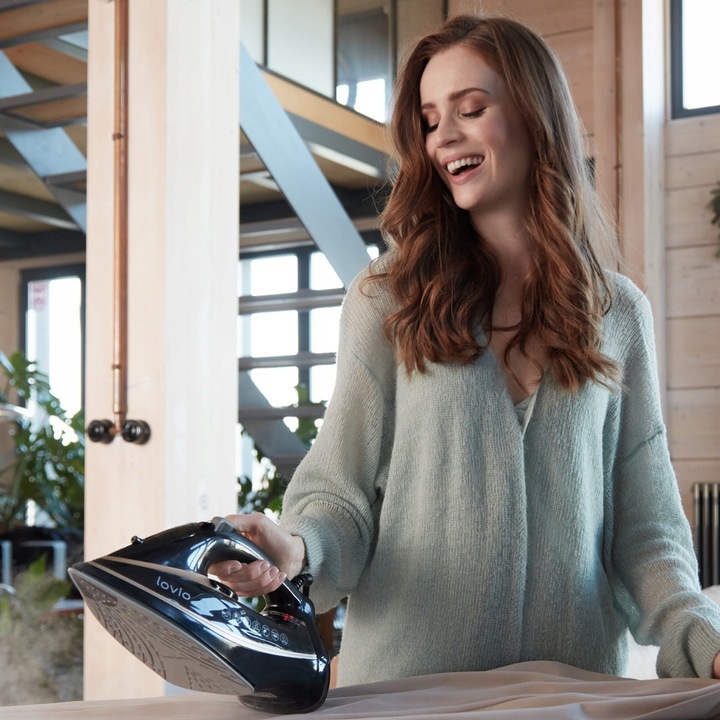 Żelazko parowe 2600W regulacja temperatury Steam Iron LVSA001 Lovio Home