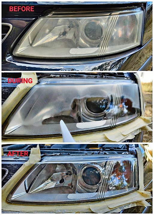 PŁYN DO REGENERACJI LAMP REFLEKTORÓW SAMOCHODOWYCH HS POWERCUP RENOWACJA