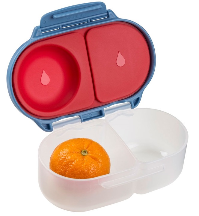 Snackbox na jedzenie Pojemnik na przekąski lunchbox Blue Blaze mini b.box