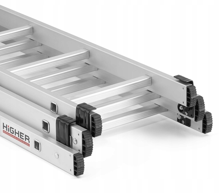 DRABINA ALUMINIOWA 3x10 HIGHER na schody + GRATIS