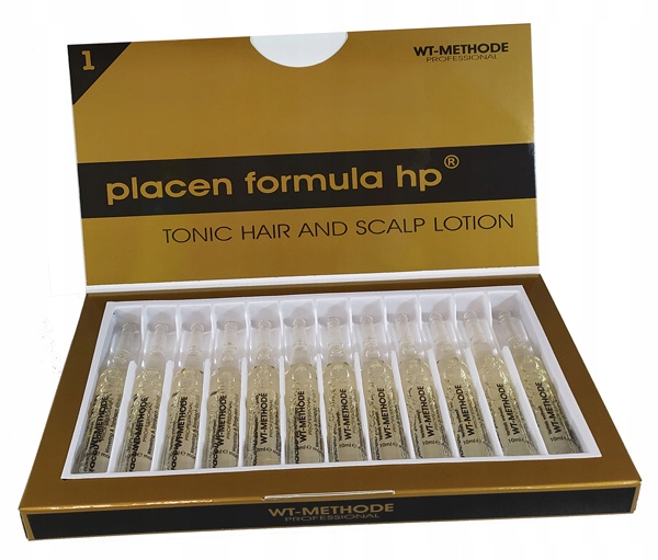 Placenta HP 12x10ml przeciw wypadaniu włosów AMPUŁKI NATURALNA PLACENTA