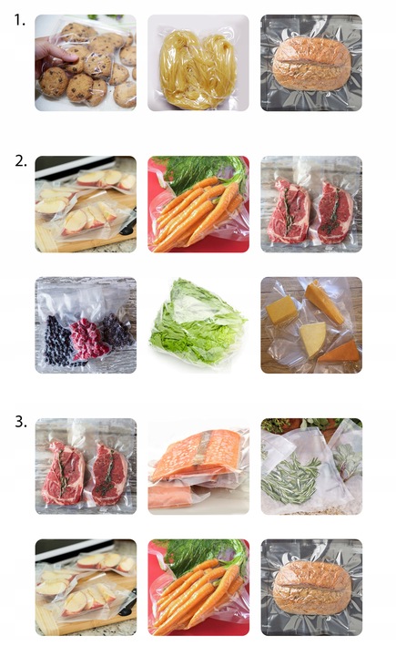 Zgrzewarka próżniowa Pakowarka żywności Yoer AUTOMATYCZNA +Pojemniki +WAGA