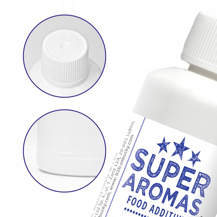 SUPER AROMAS dodatek spożywczy MENTHOL 100 ml
