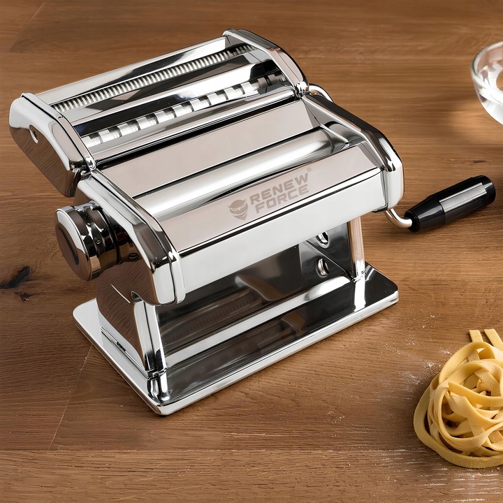 MASZYNKA DO MAKARONU I CIASTA RĘCZNA KRAJARKA KRAJALNICA STAL NIERDZEWNA XL