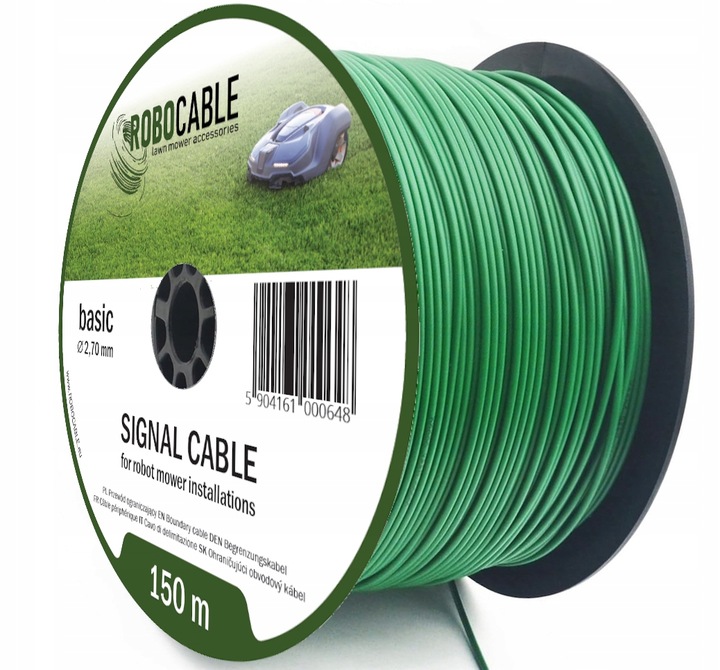 Przewód kabel ograniczający do kosiarki robota 150 metrów wzmocniony 2.7 mm
