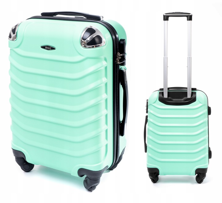 MAŁA KABINOWA WALIZKA L NA KÓŁKACH PODRÓŻNA TORBA ABS RGL