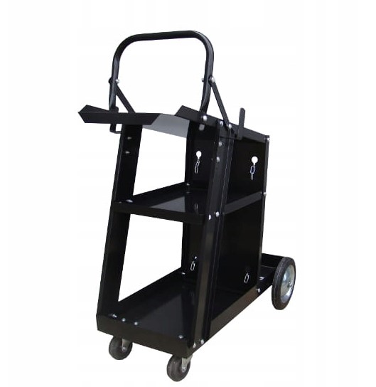 Wózek spawalniczy do spawarki butli MIG TIG z rączką wzmocniony 85 kg