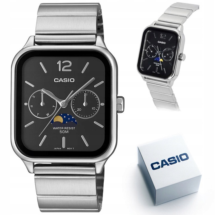 ZEGAREK MĘSKI CASIO MTP-M305D-1A + BOX +GRAWER