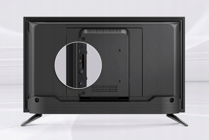 Kruger&Matz KM0224-T3 TV LCD 24' HD DVB-T2 HEVC 230V 12V