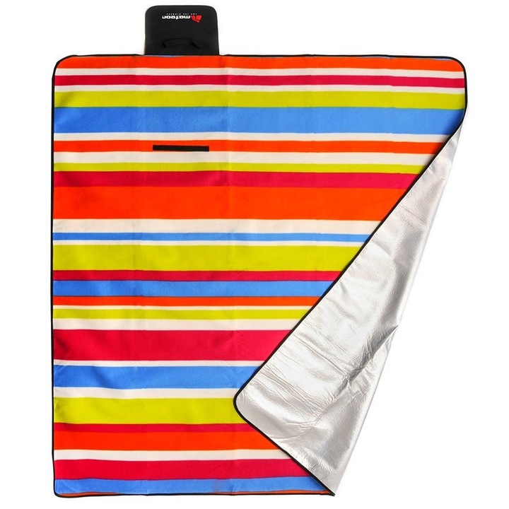 Koc Na Plażę Piknik Do Ogrodu Polarowy 200x180 cm