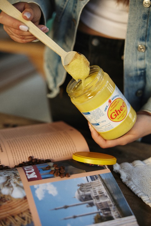 MASŁO KLAROWANE Ghee BIO Finck Naturkost sklarowane KETO tłuszcz 480g