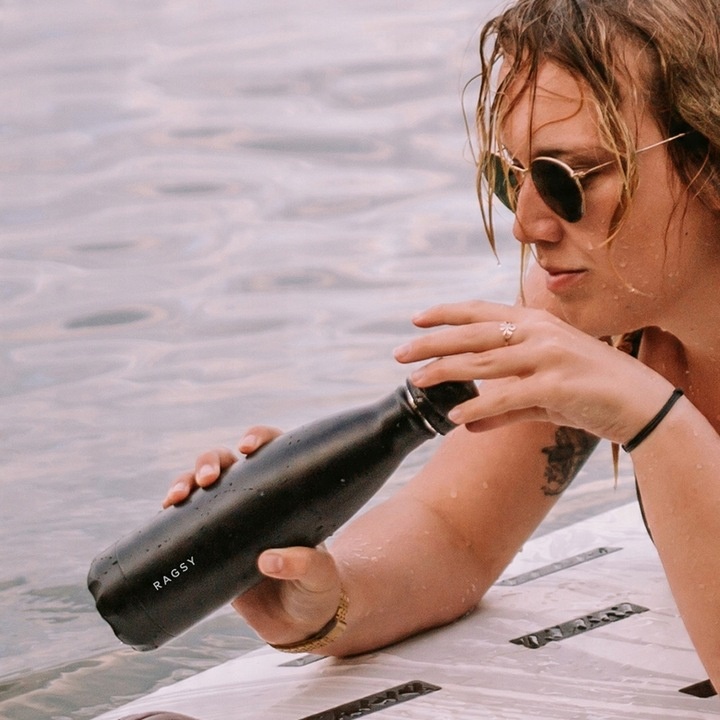 Butelka Termiczna Original 500 ml BPA FREE 12/24H - Midnight/ Czarna