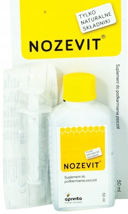 Nozevit 50ml do zwalczania nosemozy nosemy u pszczół 50ml preparat