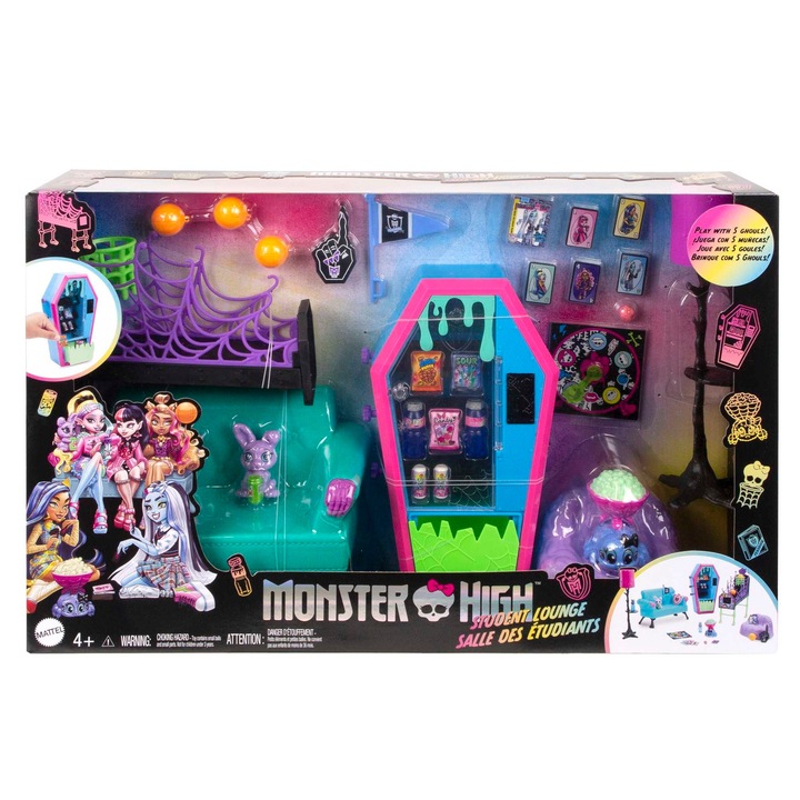 Zestaw Monster High Salonik uczniów HNF67 Mattel