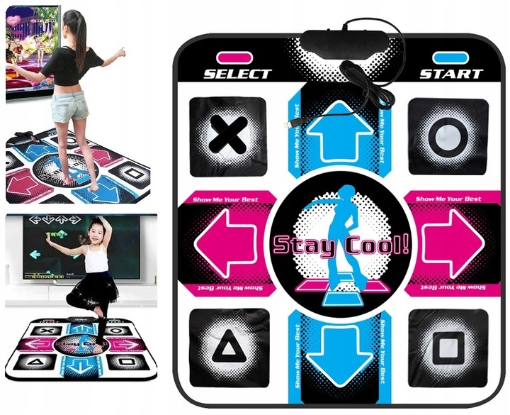 MATA DO TAŃCZENIA TAŃCA KOMPUTER STEPMANIA USB