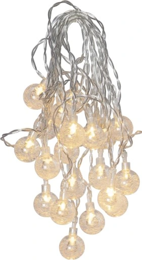 Girlanda świetlna solarna zewnętrzna IP44 LED 475 cm z czujnikiem zmierzchu