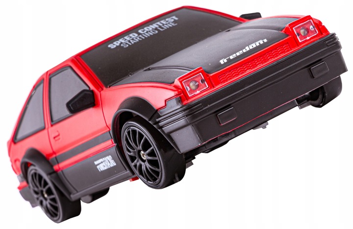 ZESTAW Samochód zdalnie STEROWANY 4x4 RC Auto do DRIFTU na PILOTA Pachołki