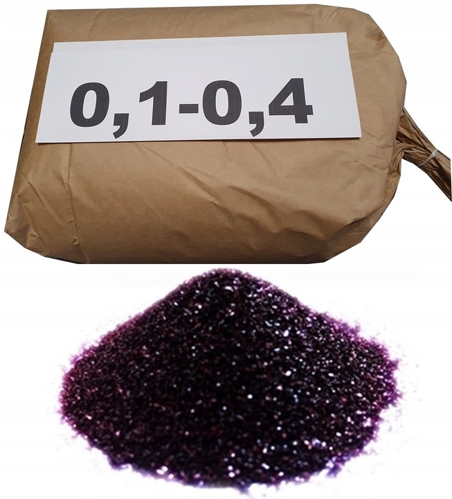 0,1-0,4 mm ŚCIERNIWO KORUND DO PIASKOWANIA PIASEK