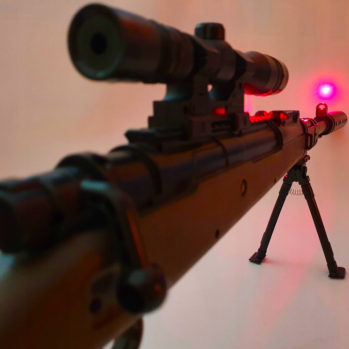 SZTUCER KARABIN MYŚLIWSKI NA KULKI SNAJPERKA ASG