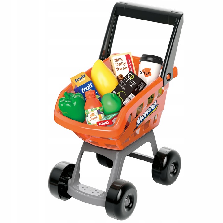 SUPERMARKET SKLEP DLA DZIECI STRAGAN KASA WAGA KOSZYK WÓZEK SMARTFON MATADI