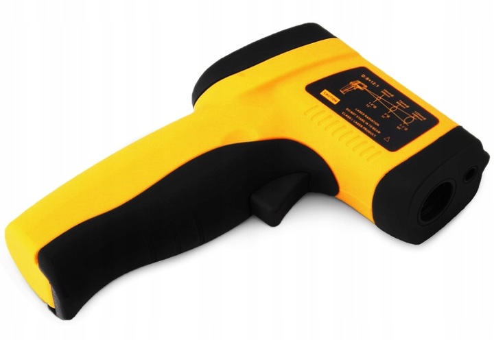 PIROMETR TERMOMETR LASEROWY BEZDOTYKOWY MIERNIK NA PODCZERWIEŃ -50 +550°C