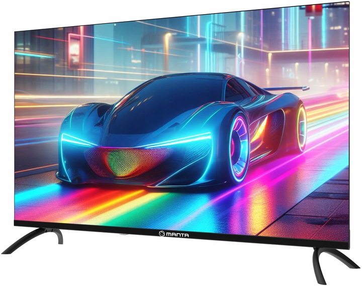 Smart TV Telewizor 40 cali Android HD LED WIFI +Uchwyt Manta+Pendrive 128GB