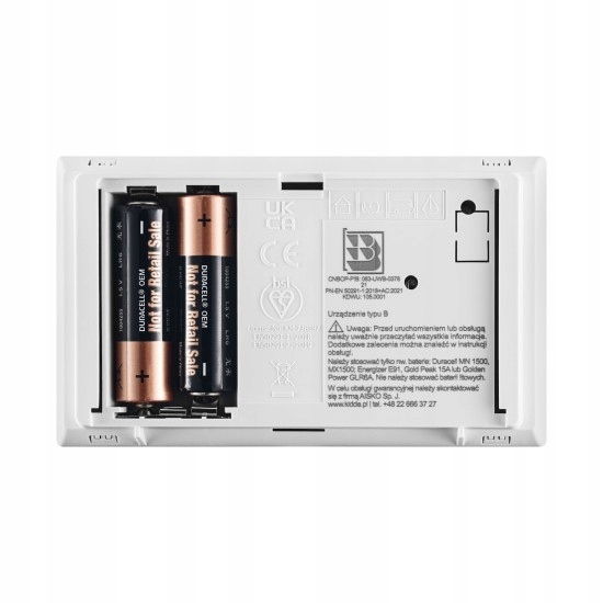 Czujnik detektor tlenek węgla (CO) Czad K7CO Kidde