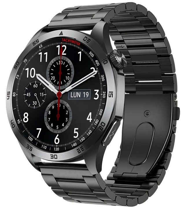 ZEGAREK MĘSKI SMARTWATCH AMOLED 466x466 EKG GLUKOZA CIŚNIENIE TEMPERATURA