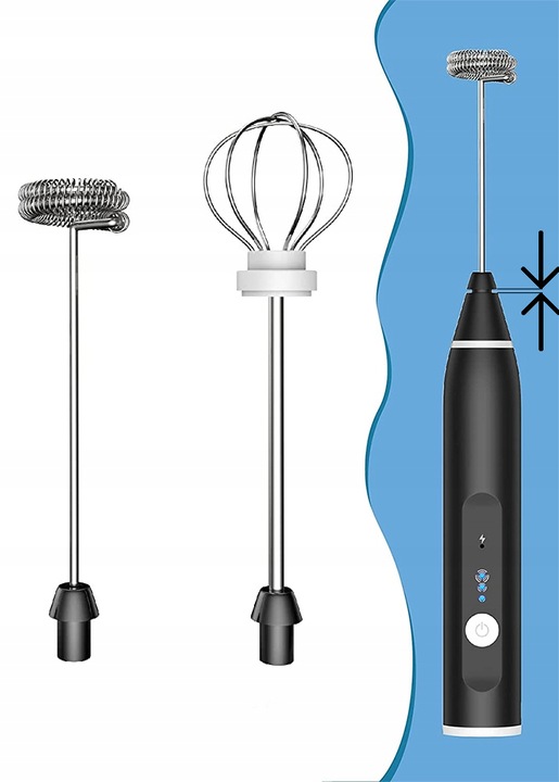 Spieniacz do mleka Frother Trzepaczka Latte Cappuccino Matcha