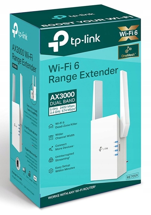Wzmacniacz sieci TP-LINK RE705X