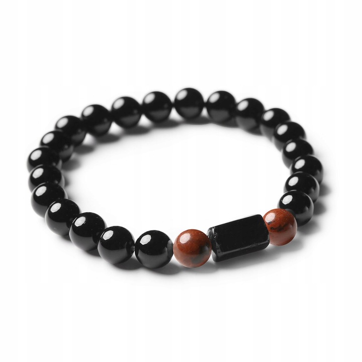 Bransoletka Arsil Męska - Kamienie Naturalne - Znak Zodiaku - Skorpion