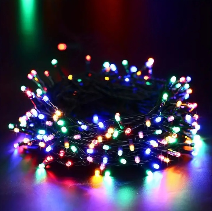 LAMPKI CHOINKOWE 1000 LED ŚWIATEŁKA KOLOROWE CHOINKĘ OŚWIETLENIE ŚWIĄTECZNE