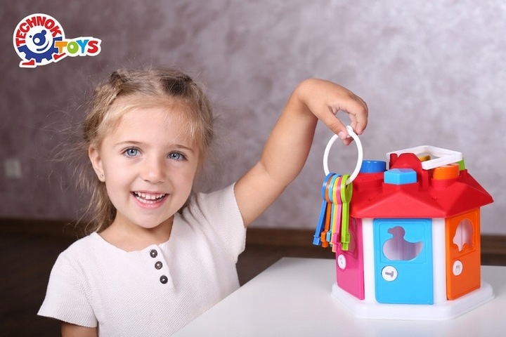 SORTER dla Dziecka ROCZNEGO Mądry Maluch Domek