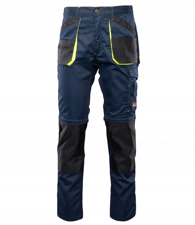 SPODNIE robocze do pasa ODPINANE NOGAWKI 54 Męskie