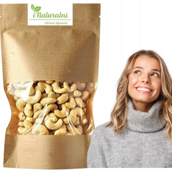 ORZECHY NERKOWCA 1 KG 1000G CAŁE ORZECHY NERKOWCE NERKOWIEC PYSZNE I DUŻE