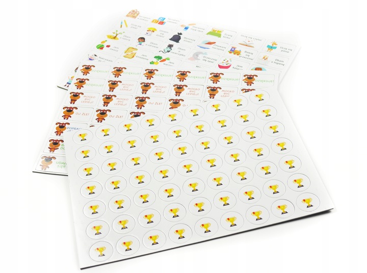 Tablica magnetyczna, tablica obowiązków JEDNOROŻCE