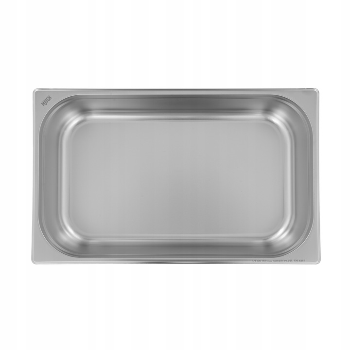 POJEMNIK GASTRONOMICZNY GN 1/1 150 mm STAL NIERDZEWNA 19.5 L MJUSK