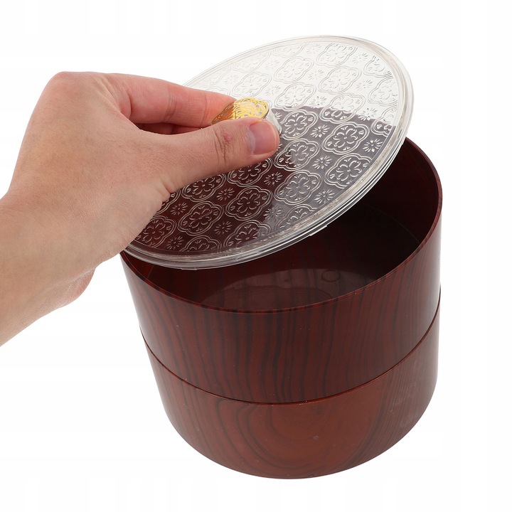 PUDEŁKO DO PRZECHOWYWANIA ZIAREN DREWNA PRZEKĄSKA PRZEKĄSKI