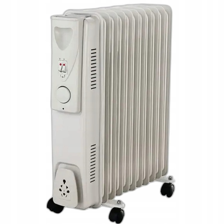 Grzejnik olejowy 13 żeberek na GĘSTY olej 2900W żeberkowy elektryczny