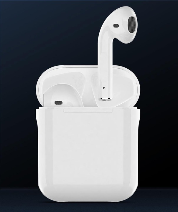 Słuchawki bezprzewodowe TWS i500 do iOS Android Sportowe Mikrofon Biegania