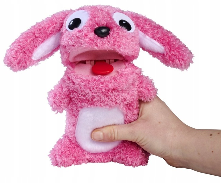 SIMBA SCREAMERZ HASE interaktywna maskotka rozbawiacz różowy króliczek