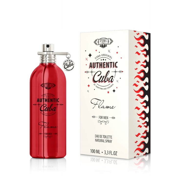 CUBA ORIGINAL AUTHENTIC MEN FLAME EDT 100 ML
