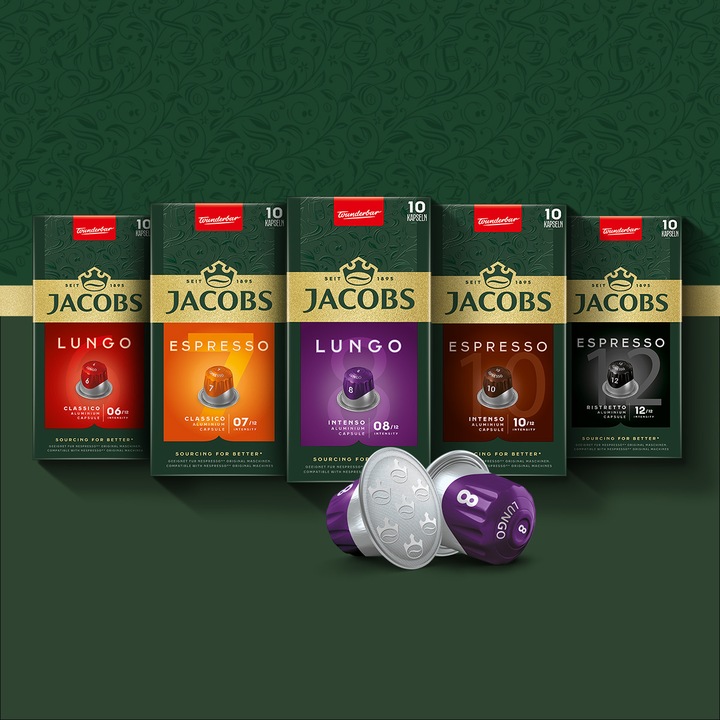 Kapsułki Jacobs Lungo 6, 8 do Nespresso(r)* 100 kaw zestaw 90+10 GRATIS!