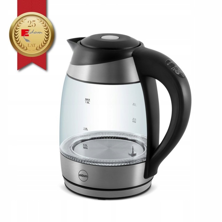 Czajnik elektryczny Eldom C520 2200W 1,8l srebrny/szary