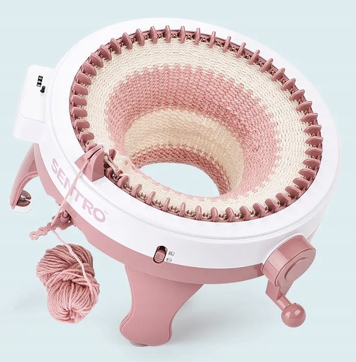 MASZYNA DZIEWIARSKA DO ROBIENIA NA DRUTACH WRZECIONO 48 IGIEŁ ZESTAW MŁYNEK