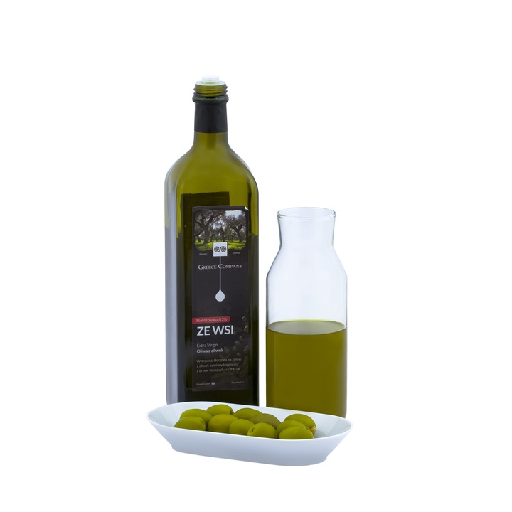 Oliwa z oliwek ZE WSI niefiltrowana Extra Virgin wytrawna 0.2 1 L