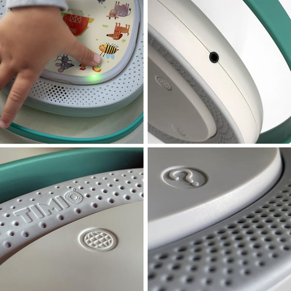 TIMIO Interaktywna Zabawka Edukacyjna Odtwarzacz Z Dyskami 8 Języków