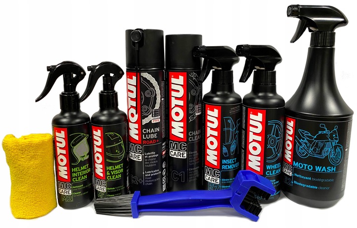 MOTUL Zestaw do czyszczenia kasku i motocykla